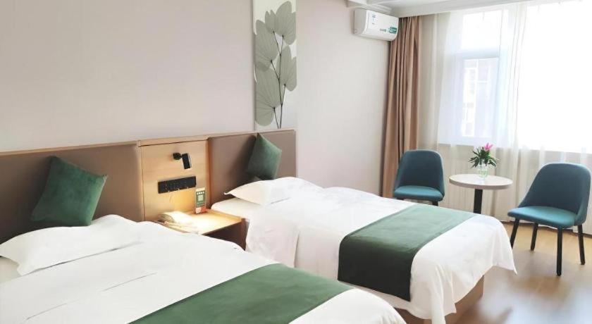 Greentree Inn Beijing Daxing Xingye Street Liyuan Business Hotel Екстер'єр фото